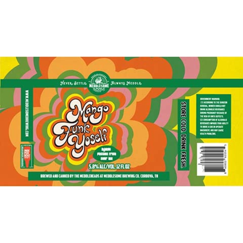 Meddlesome Mango Funk Yoself Sour Ale 16OZ SINGLE CAN