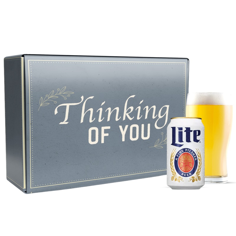 Miller Lite Thinking of You Gift