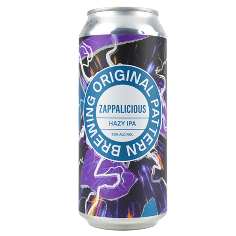 Original Pattern Zappalicious Hazy IPA 16OZ SINGLE CAN