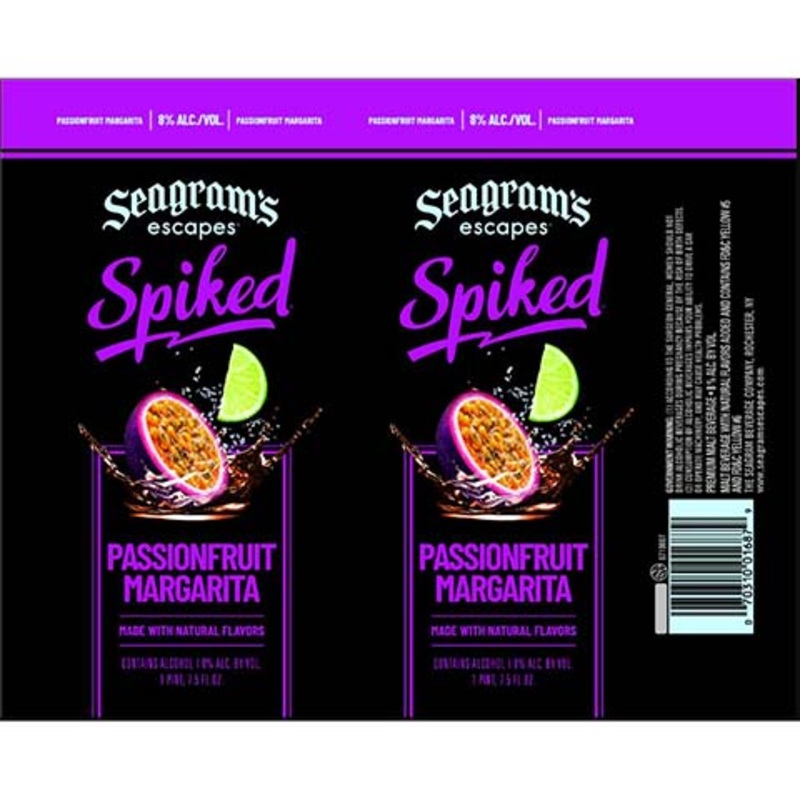 Seagrams Spiked Passionfruit Margarita 695ML CAN
