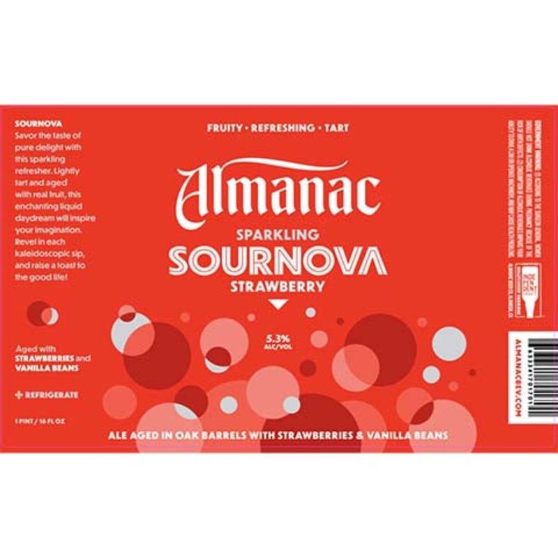 Almanac Strawberry Sournova 16OZ SINGLE CAN