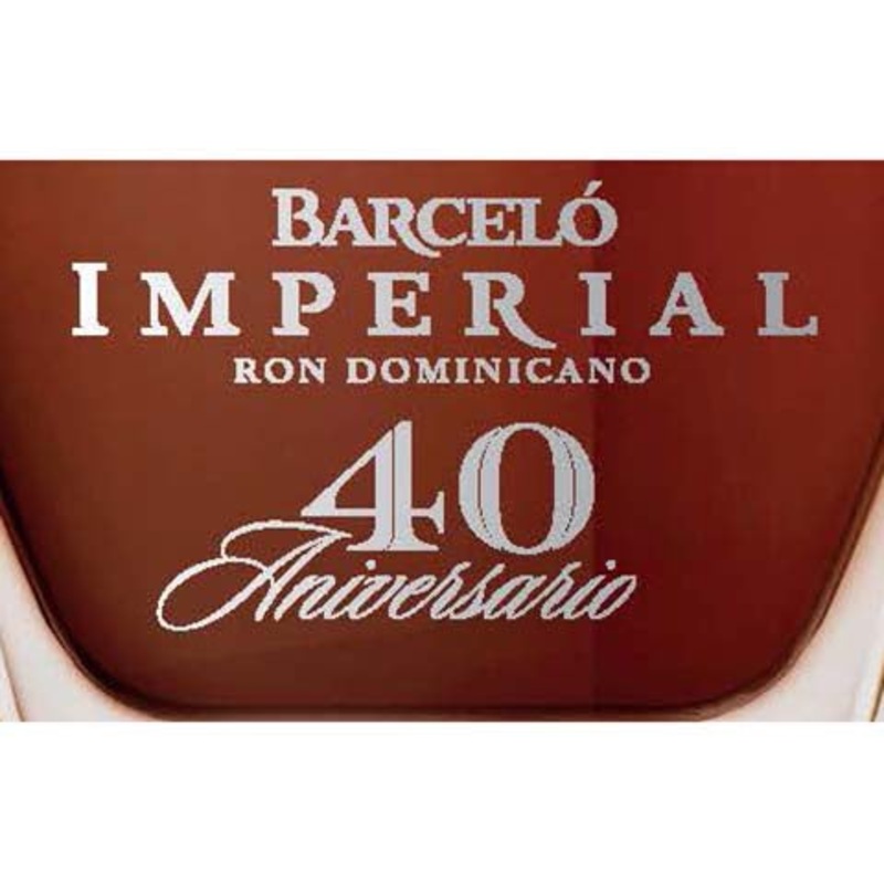 Barcelo Imperial Premium Blend 40 Aniversario Rum 750ML BTL