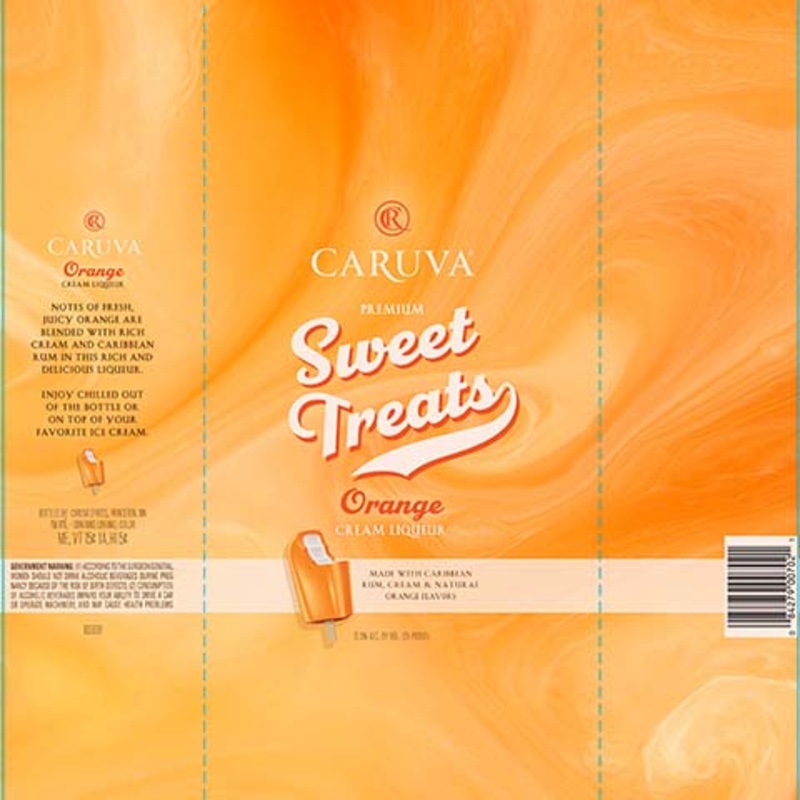 Caruva Orange Cream Liqueur 750ML BTL