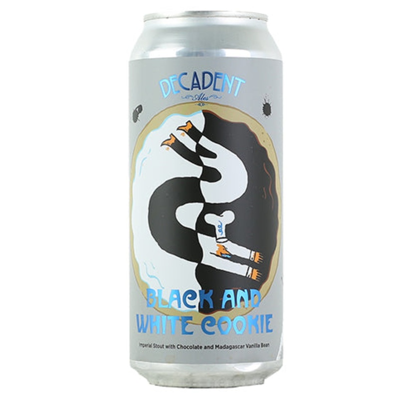Decadent Black And White Cookie Stout 16OZ SINGLE CAN