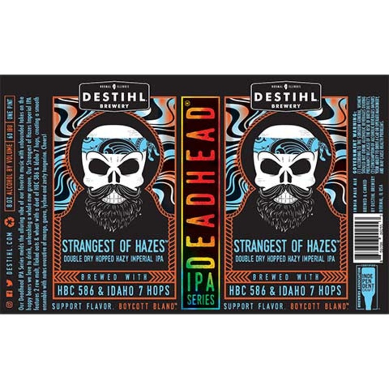Destihl Strangest Of Hazes DDH Hazy Imperial IPA 16OZ SINGLE CAN