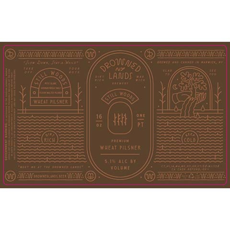 Drowned Lands Still Woods Wheat Pilsner 16OZ SINGLE CAN