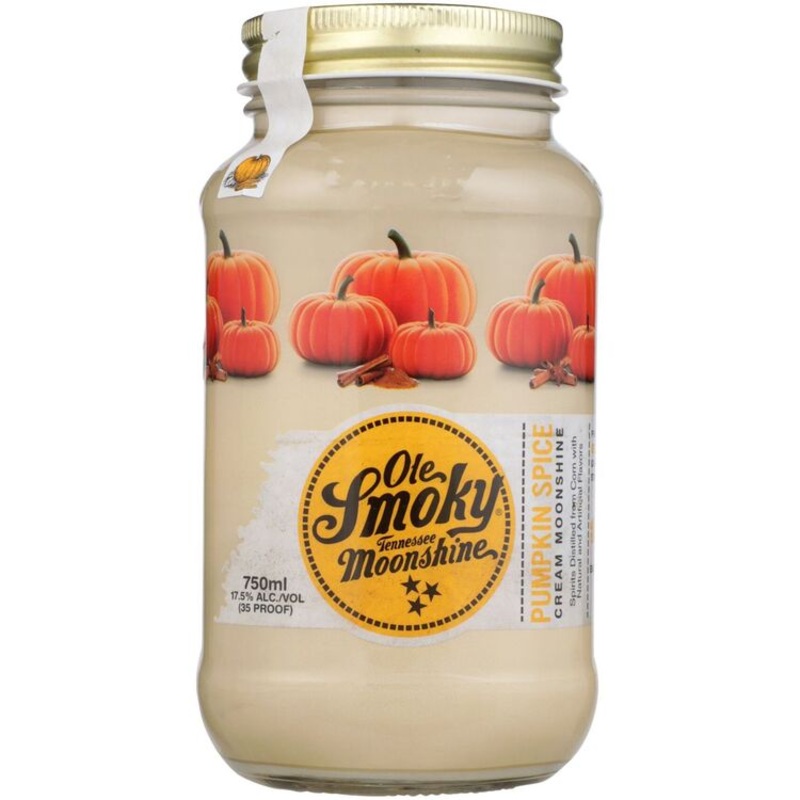 OLE SMOKY PUMPKIN SPICE CREAM MOONSHINE 35 750ML 750ML