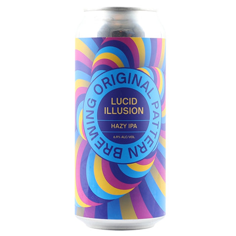 Original Pattern Lucid Illusion Hazy IPA 16OZ SINGLE CAN