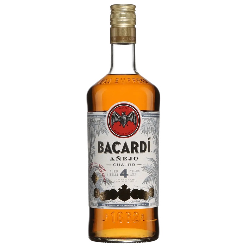BACARDI ANEJO CUATRO 4YR RUM 750ML @ Sage Hill [1004613] 750 ml
