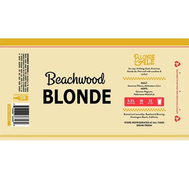 Beachwood Blonde 12OZ SINGLE CAN
