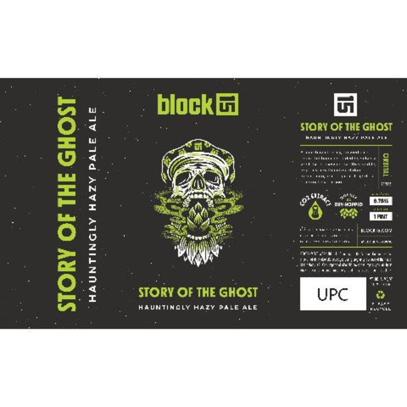 Block 15 Story of the Ghost Hazy Pale Ale 16OZ SINGLE CAN