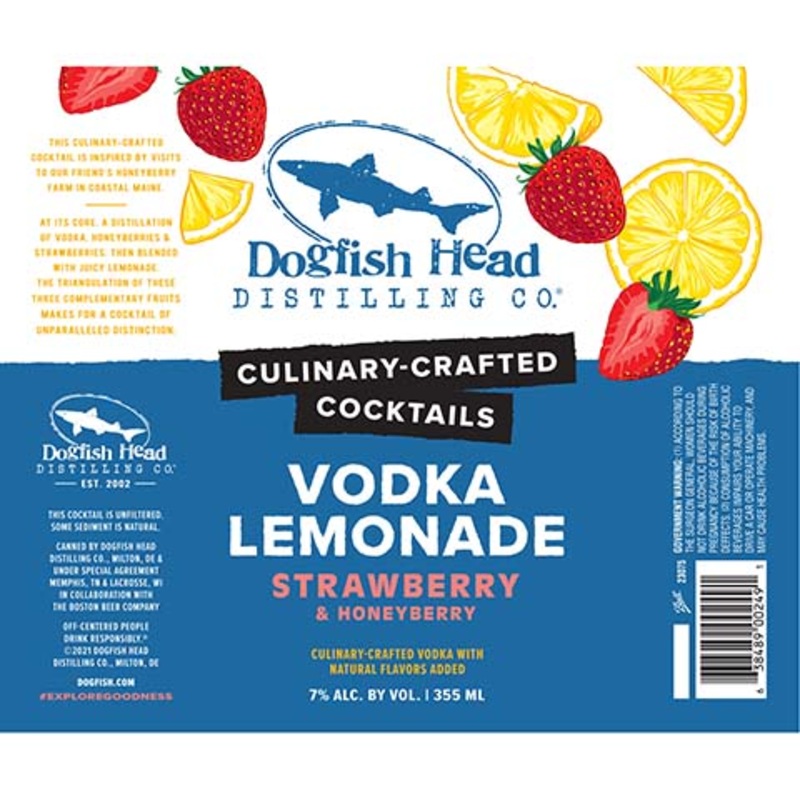Dogfish Head Vodka Lemonade 355ML CAN