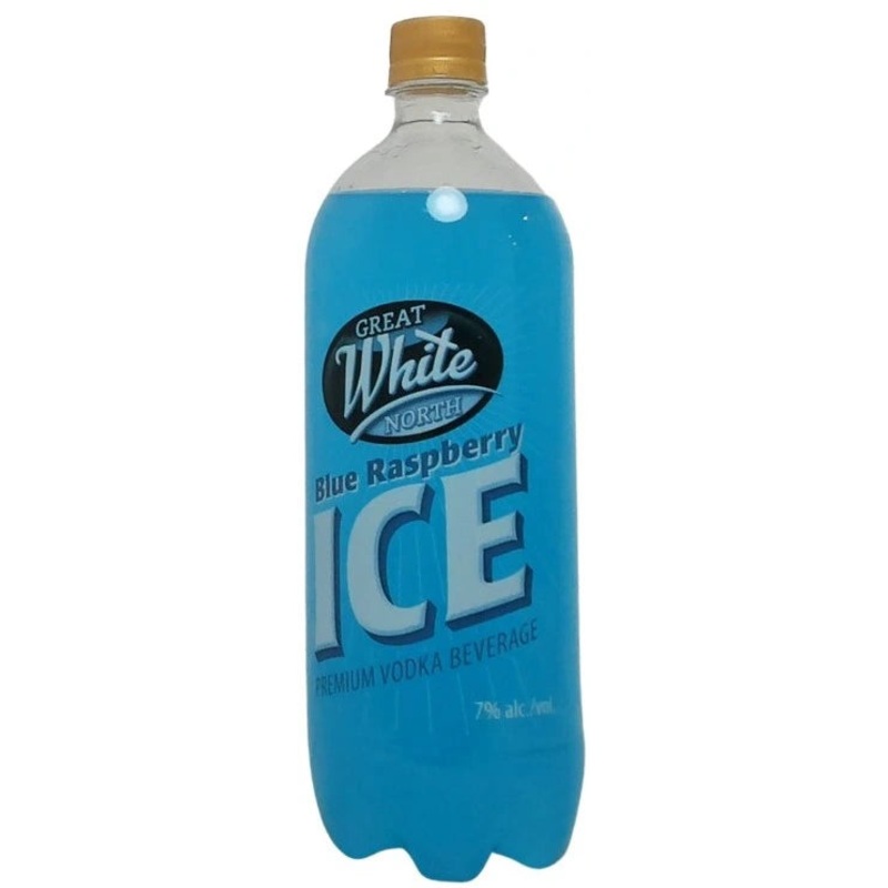GREAT WHITE NORTH BLUE RASPBERRY ICE VODKA 1L @ Southgate [1049239] 1000 ml