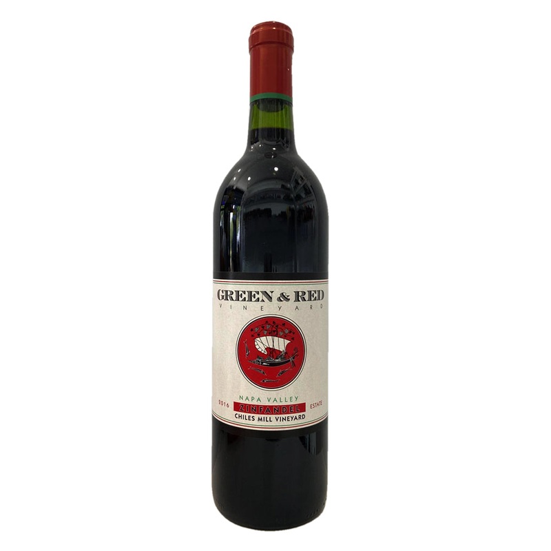 Green & Red Zinfandel Napa Valley Chiles Mill Vineyard 2016 750ml