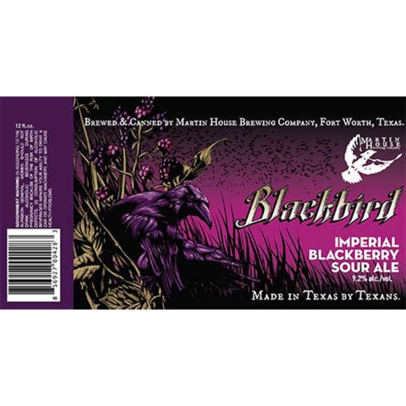 Martin House Blackbird Sour 12OZ SINGLE CAN