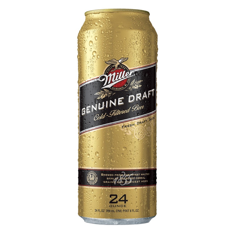 Miller Genuine Draft 24oz Can