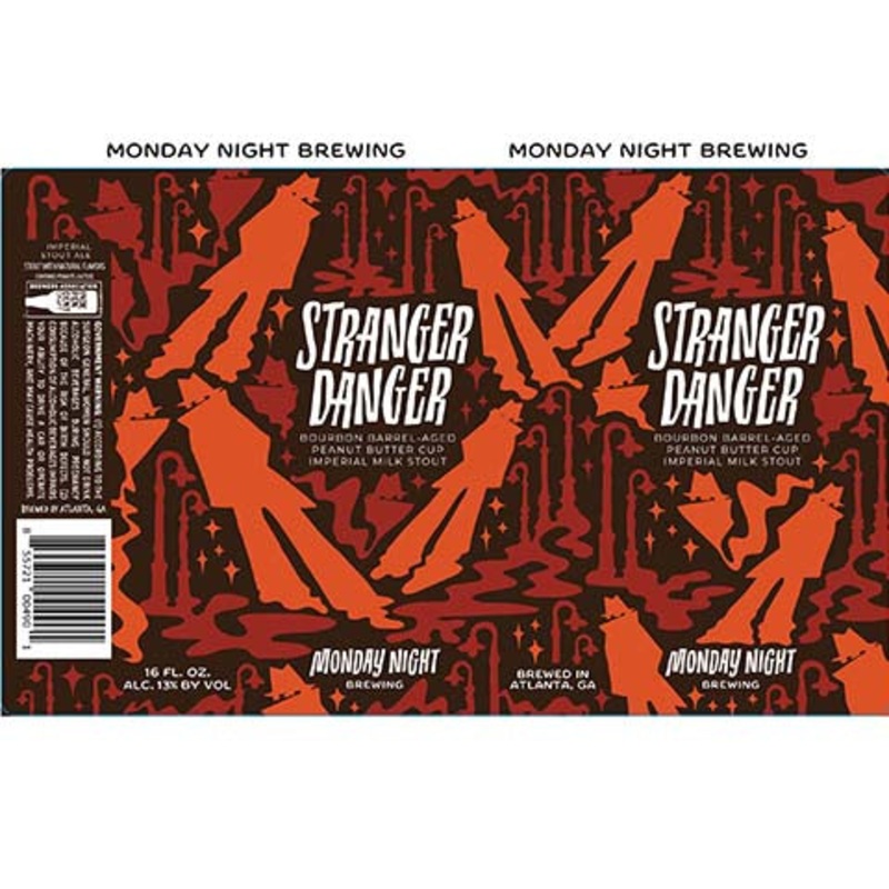 Monday Night Stranger Danger Imperial Milk Stout 16OZ SINGLE CAN