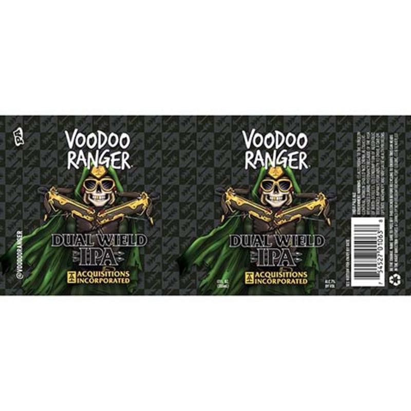 New Belgium Voodoo Ranger Dual Wield IPA 12OZ SINGLE CAN