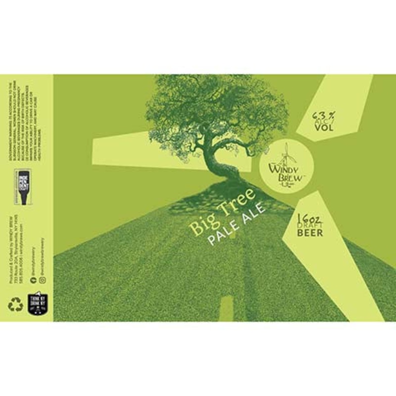 Windy Big Tree Pale Ale 16OZ SINGLE CAN