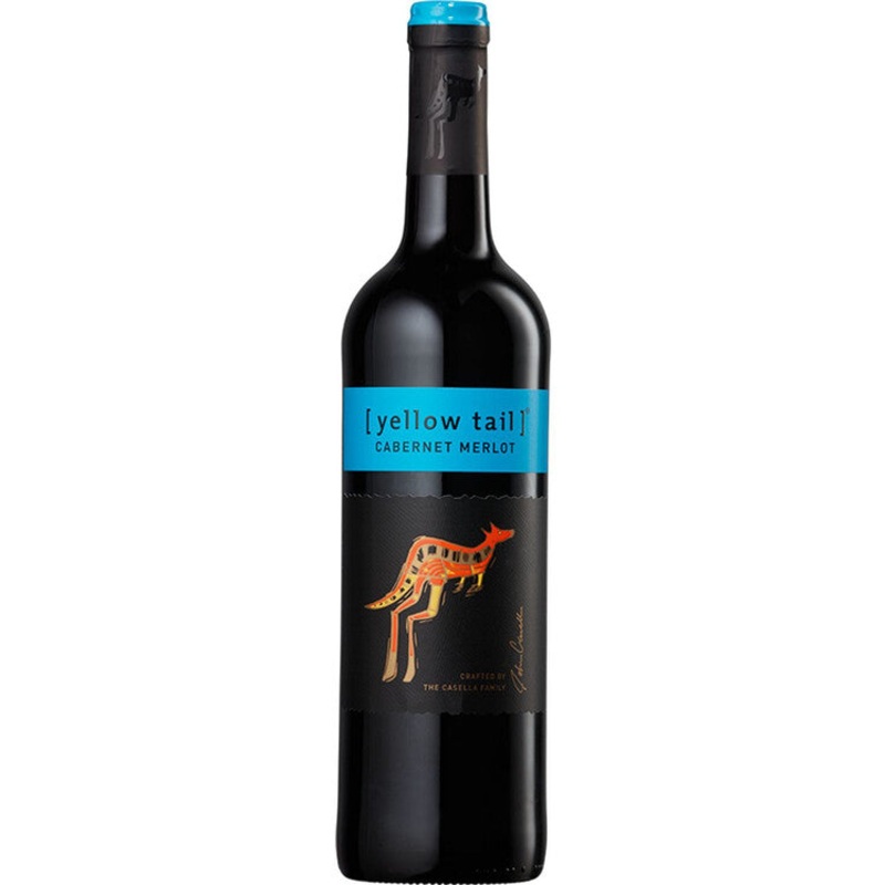 YELLOW TAIL CABERNET SAUVIGNON/MERLOT SOUTH EASTERN AUSTRALIA 750ML 750ML