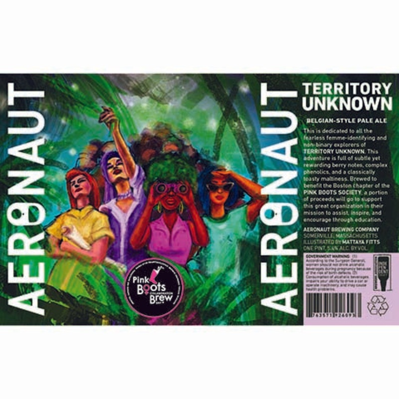 Aeronaut Territory Unknown Belgian Pale Ale 16OZ SINGLE CAN