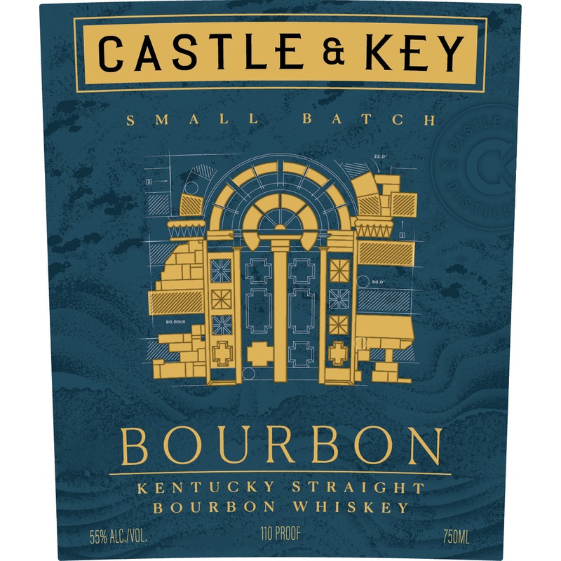 Castle & Key Small Batch Kentucky Straight Bourbon Whiskey