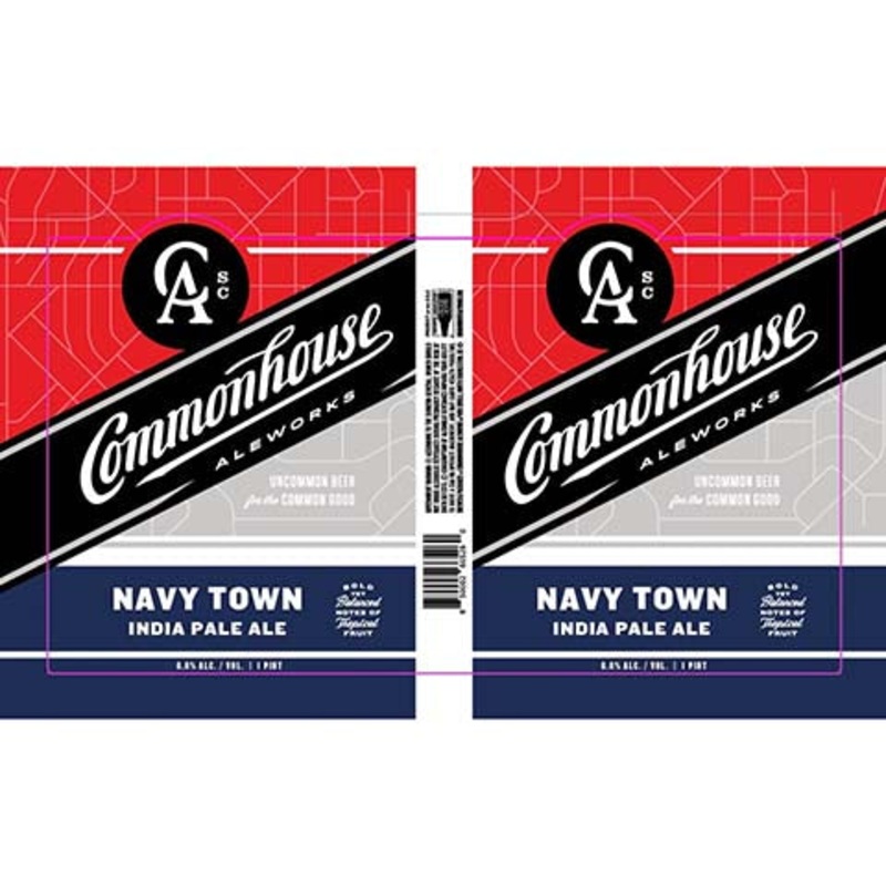 Commonhouse Aleworks Navy Town IPA 16OZ SINGLE CAN