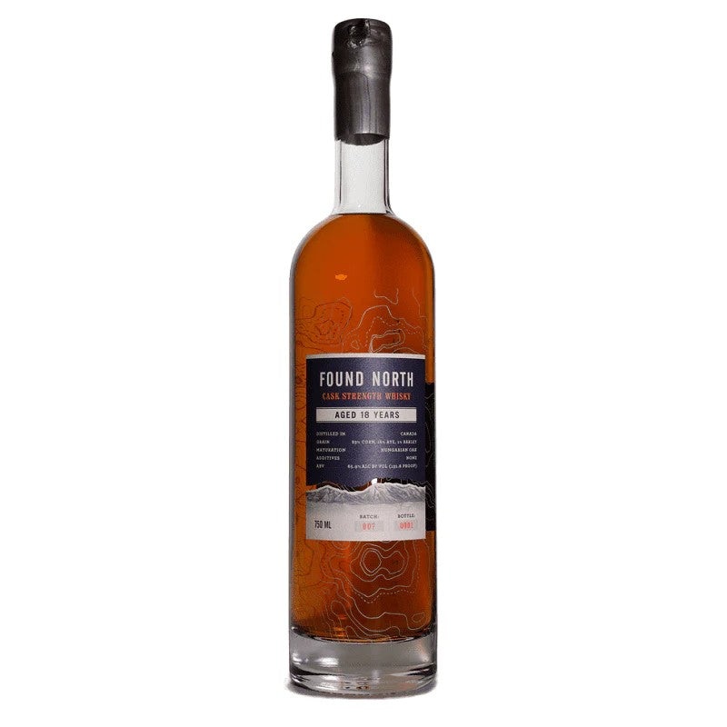 Found North 18 Year Old Batch 007 Cask Strength Canadian Whisky 750ML BTL