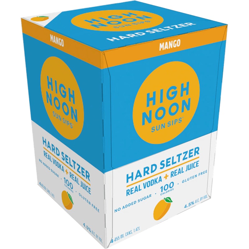 High Noon Mango 4pk Can