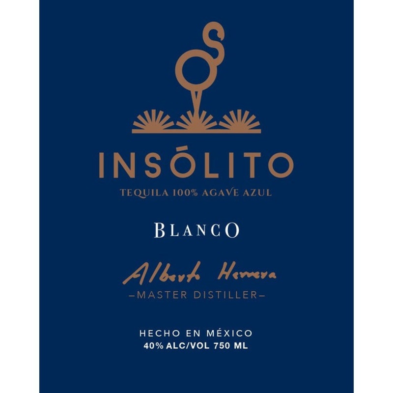 INSOLITO TEQUILA BLANCO 80 750ML 750ML