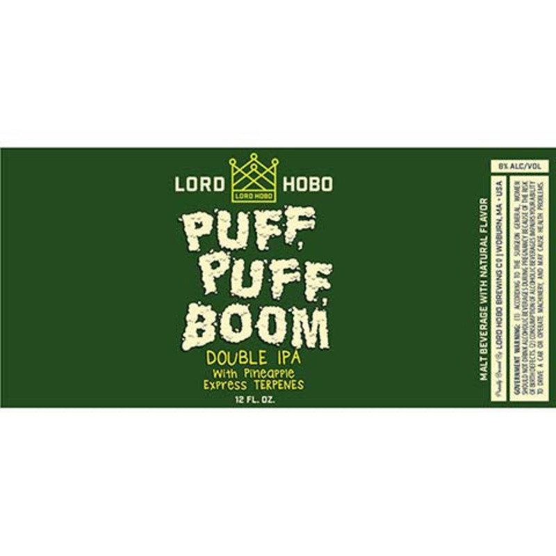 Lord Hobo Puff Puff DIPA 12OZ SINGLE CAN