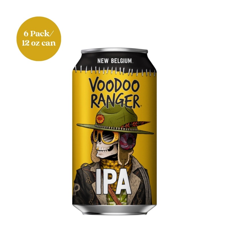 New Belgium Voodoo Ranger IPA 12 fl oz 6pk cans