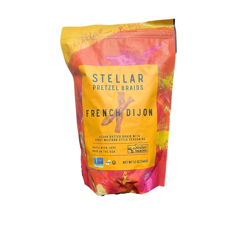 Stellar Pretzel Braids French Dijon 12 oz