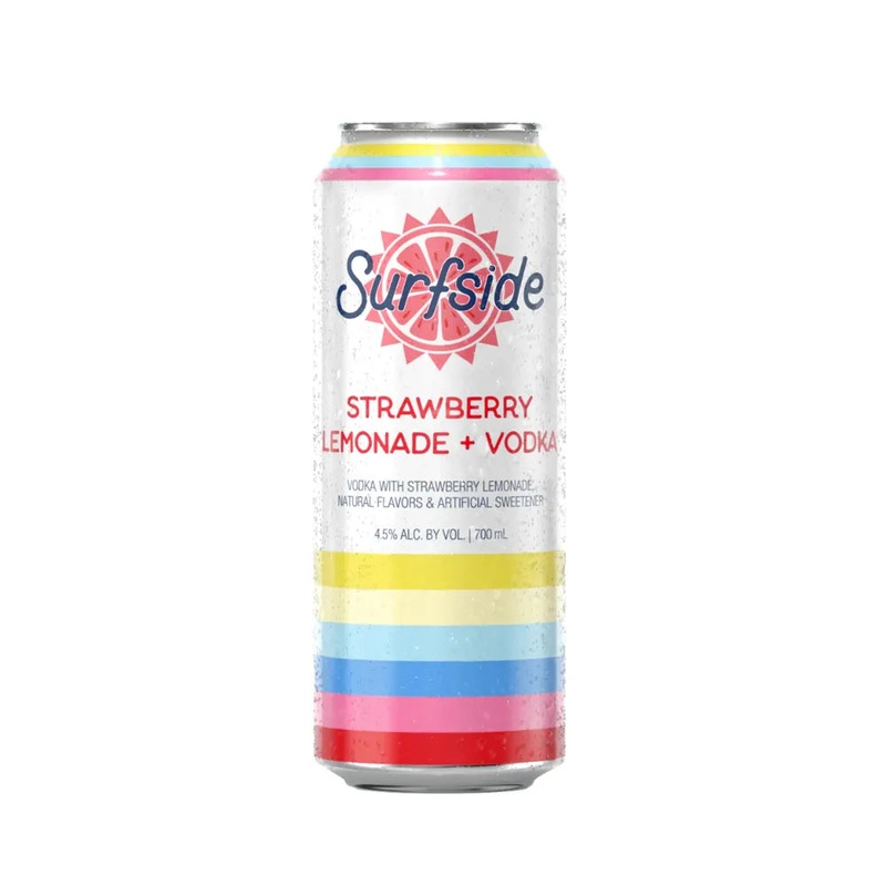 Surfside Vodka Strawberry Lemonade 24oz can
