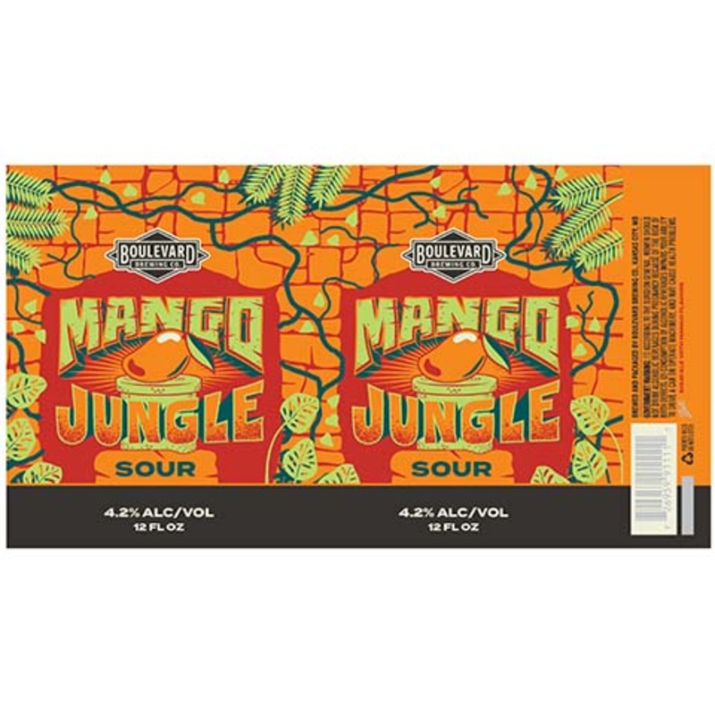 Boulevard Mango Jungle Sour 12OZ SINGLE BTL