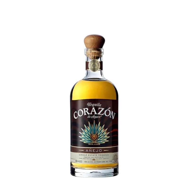 Corazon Single Estate Anejo Tequila 750mL