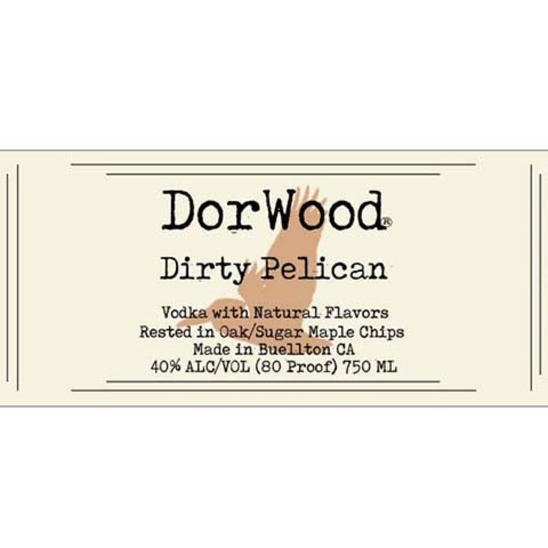 DorWood Dirty Pelican Vodka 750ML BTL