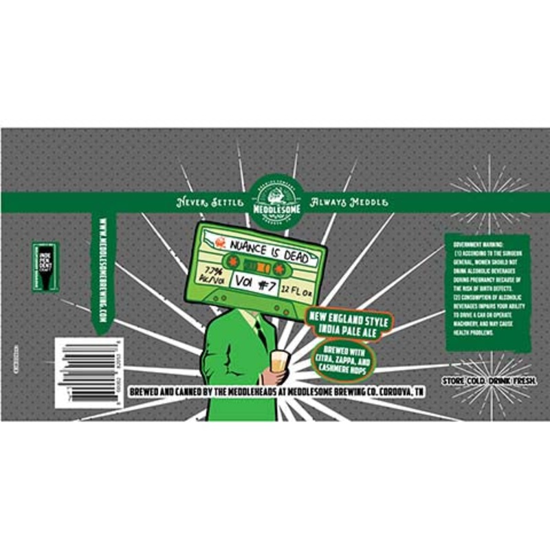 Meddlesome Nuance Is Dead NEIPA 16OZ SINGLE CAN