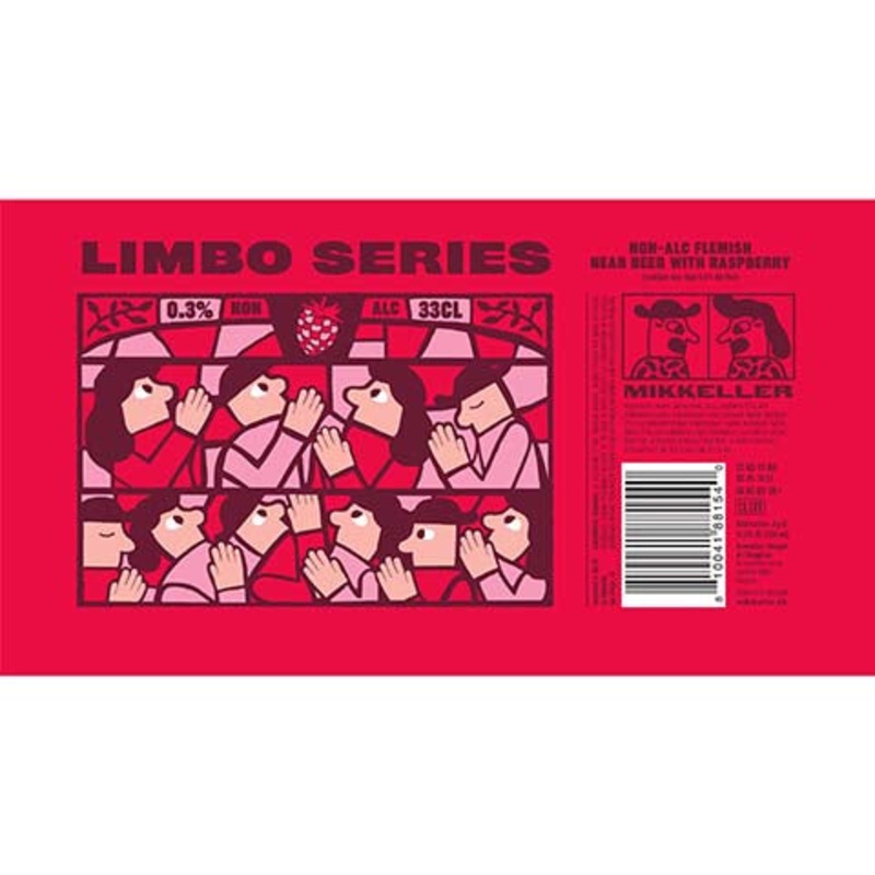 Mikkeller Limbo Series Raspberry (Non-alcoholic) 330ML BTL