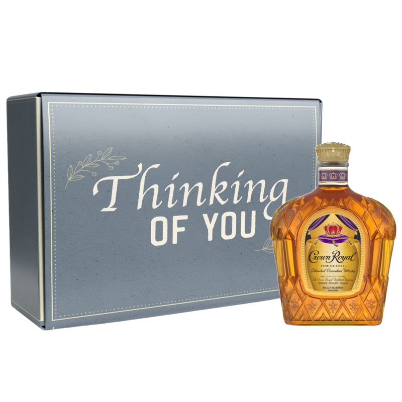 Thinking of You Gift Basket – Choose Your Liquor Captain Morgan Spiced Rum