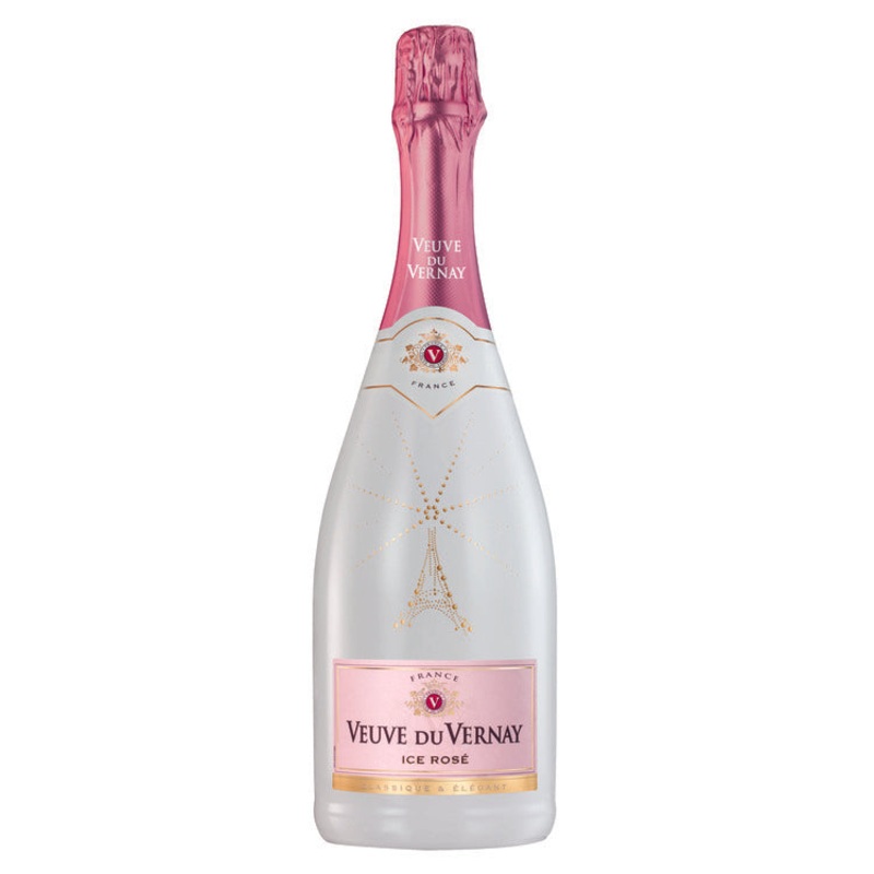 VEUVE DU VERNAY DEMI SEC ROSE ICE FRANCE 750ML 750ML