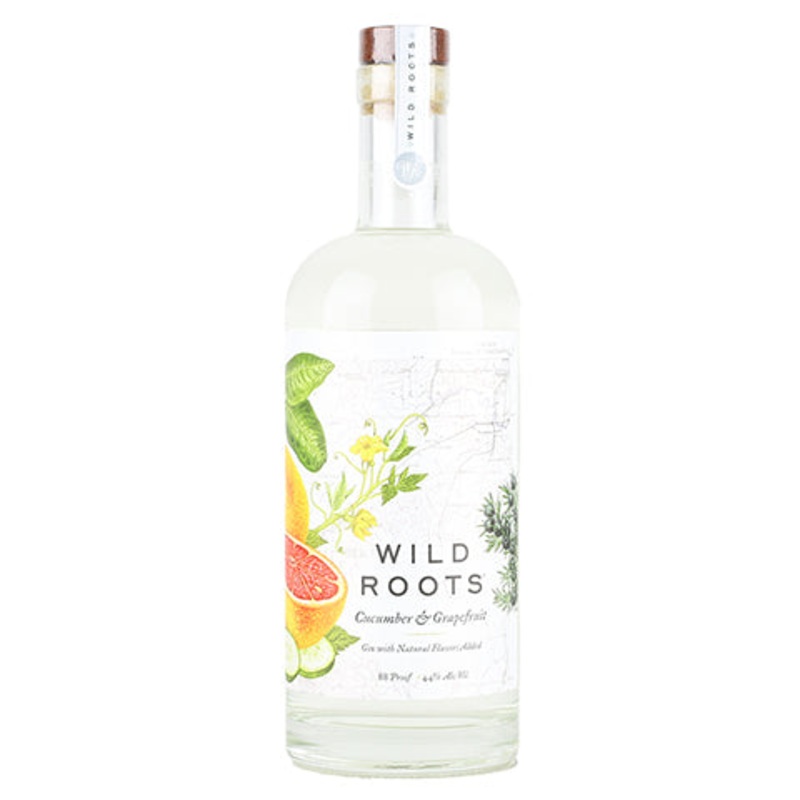 Wild Roots Cucumber & Grapefruit Gin 750ML BTL
