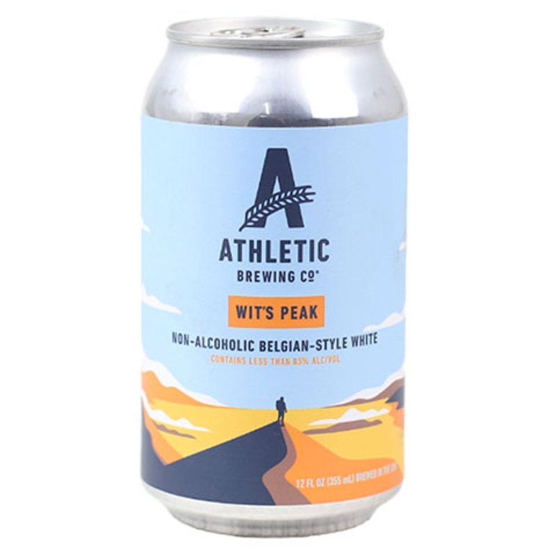 Athletic Wit’s Peak Witbier (Non-Alcoholic) 12OZ SINGLE CAN