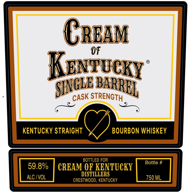 Cream of Kentucky Single Barrel Cask Strength Bourbon