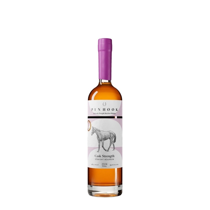 Pinhook 2024 5 yr Cask Strength Straight Bourbon 118.2 PF 750mL