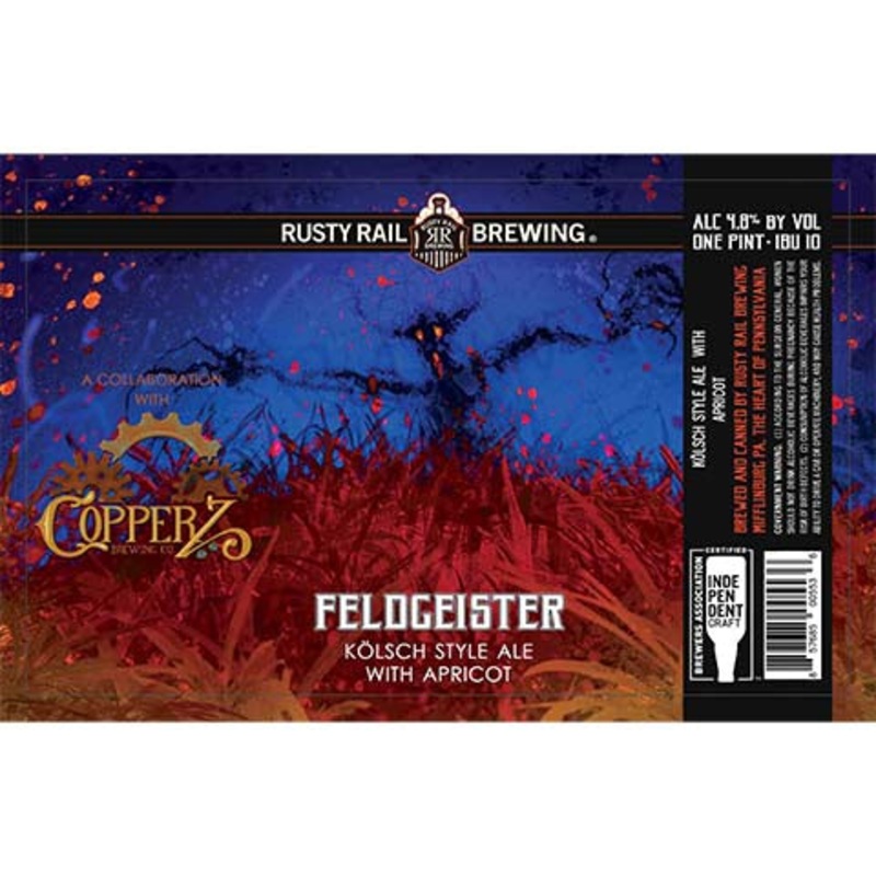 Rusty Rail Feldgeister Kolsch 16OZ SINGLE CAN