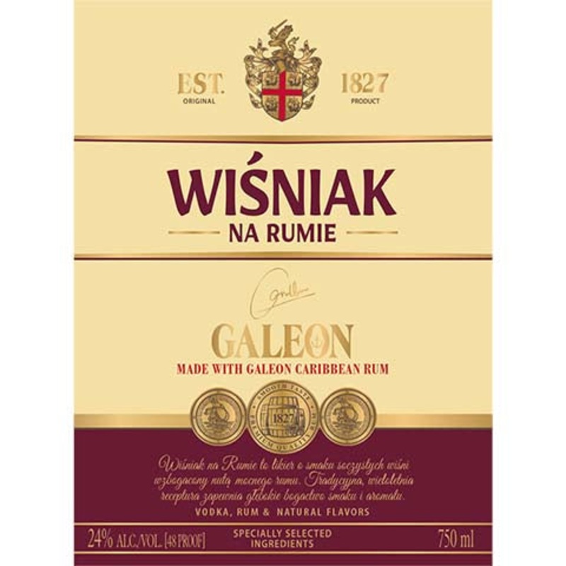 Wisniak Na Rumie Galeon Rum 750ML BTL