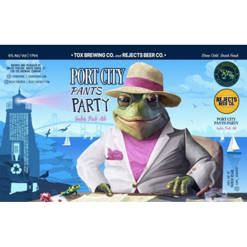 Beer Tox Brewing Co 4pk  Port City Pants Party