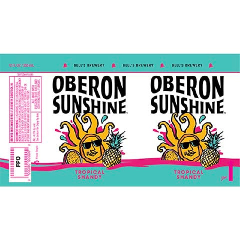 Bell’s Oberon Sunshine Tropical Shandy 12OZ SINGLE CAN