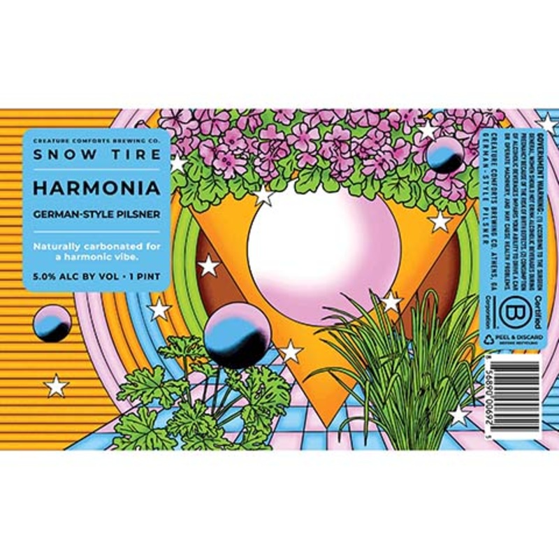 Creature Comforts Harmonia Pilsner 16OZ SINGLE CAN